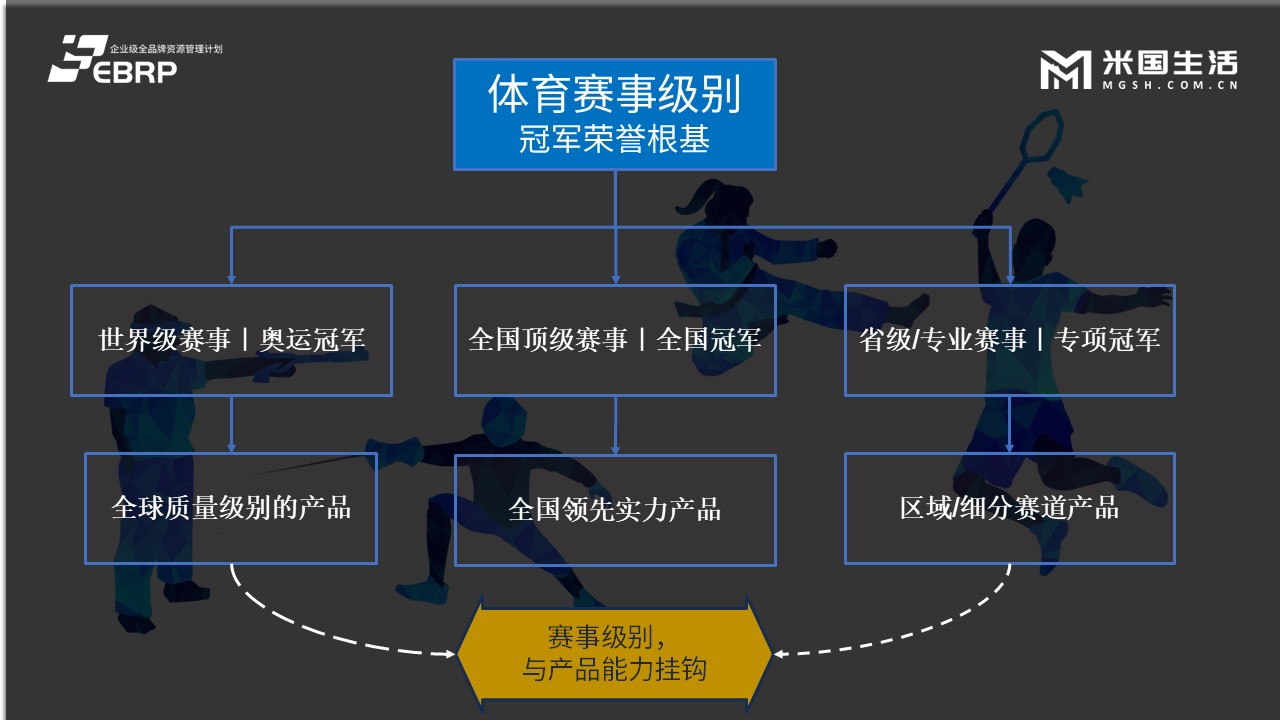 体育冠军IP 选用匹配市场价格、声量、赛事级别EBRP平台诚恳建议